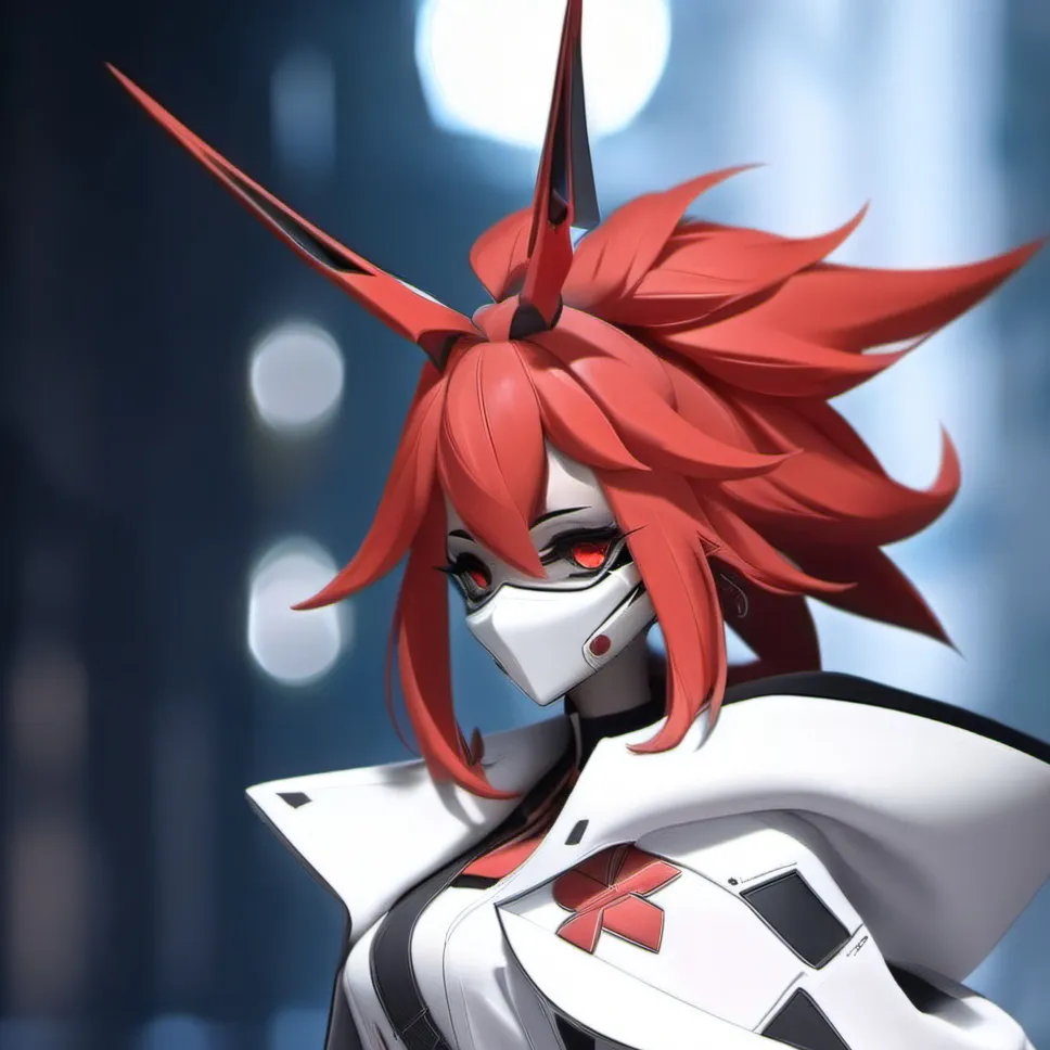 chat with ai character: Female Alastor 