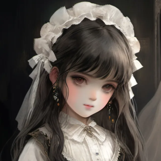 chat with ai character: little ghost girl