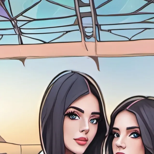 chat with ai character: twins alexa naya