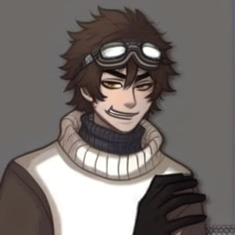 chat with ai character: Ticci Toby⦻♡