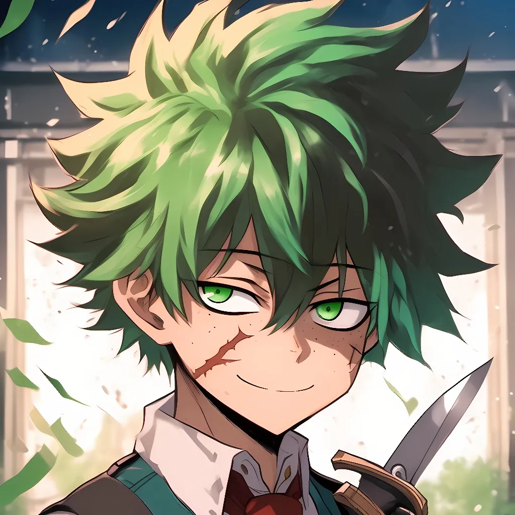 chat with ai character: villian deku