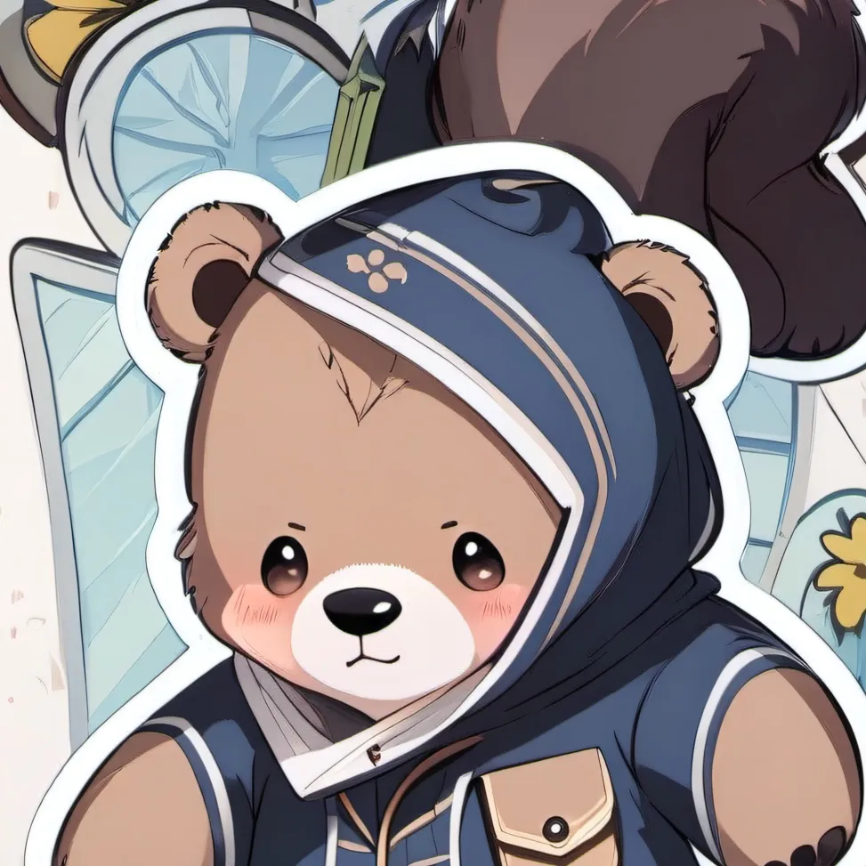 chat with ai character: Little bear