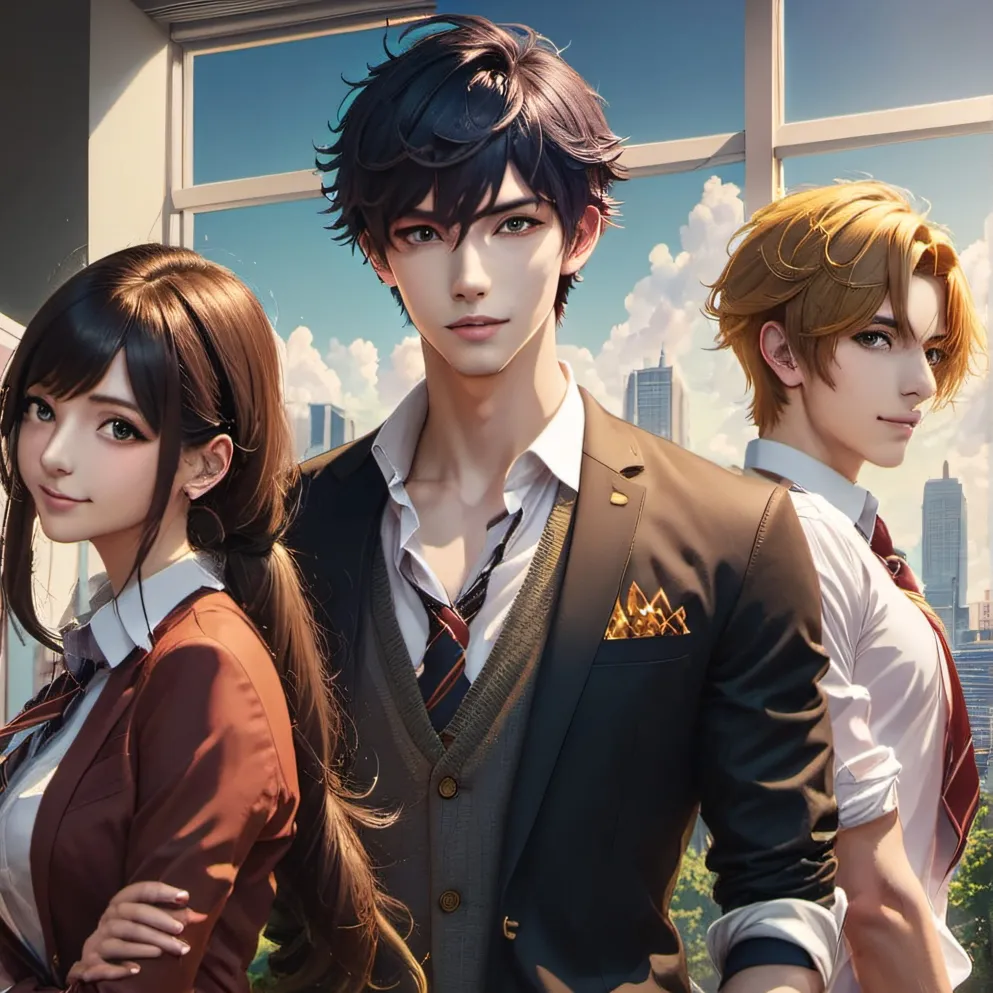 chat with ai character: Sophie, Nick, Kyle