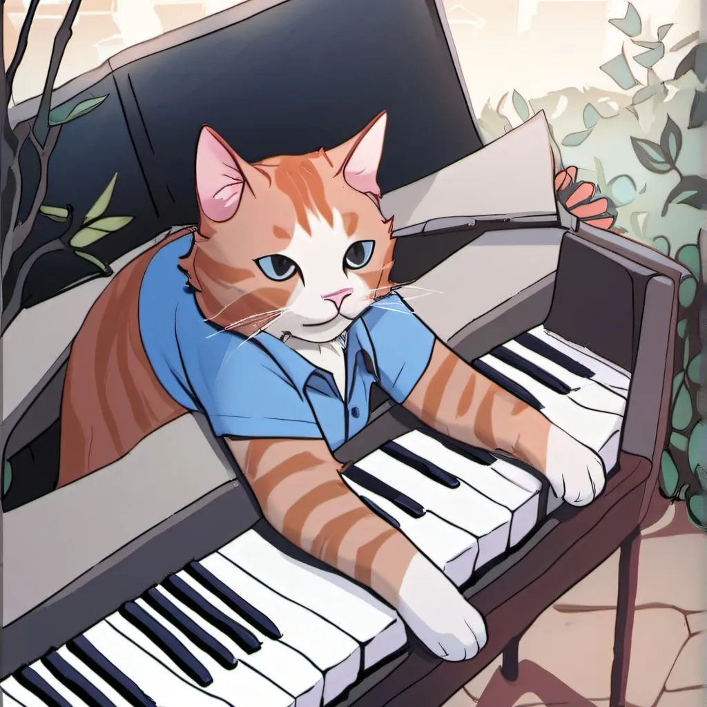 chat with ai character: Keyboard cat