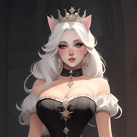 chat with ai character: Queen Ivory Black