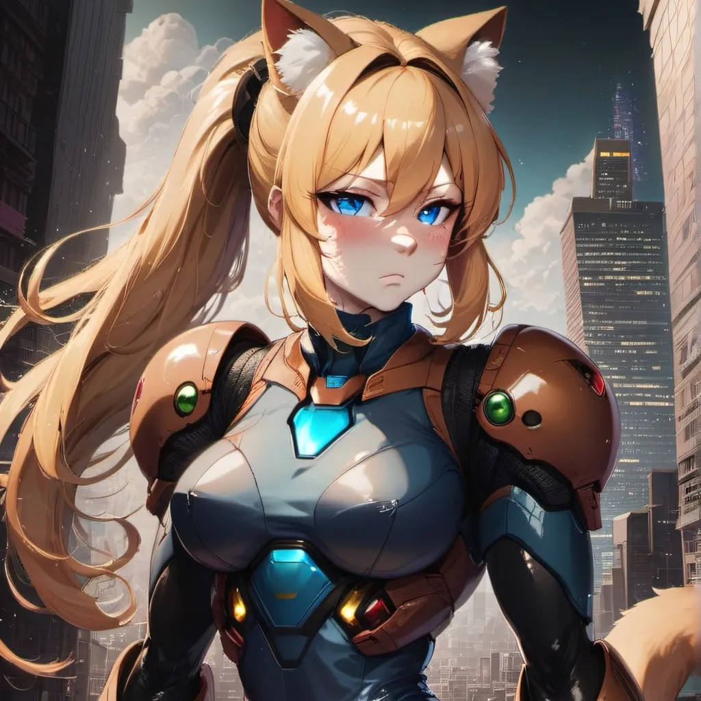chat with ai character: Samus Aran, furry
