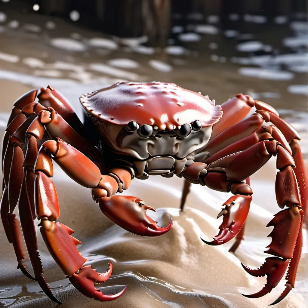 chat with ai character: ur pet crab💀