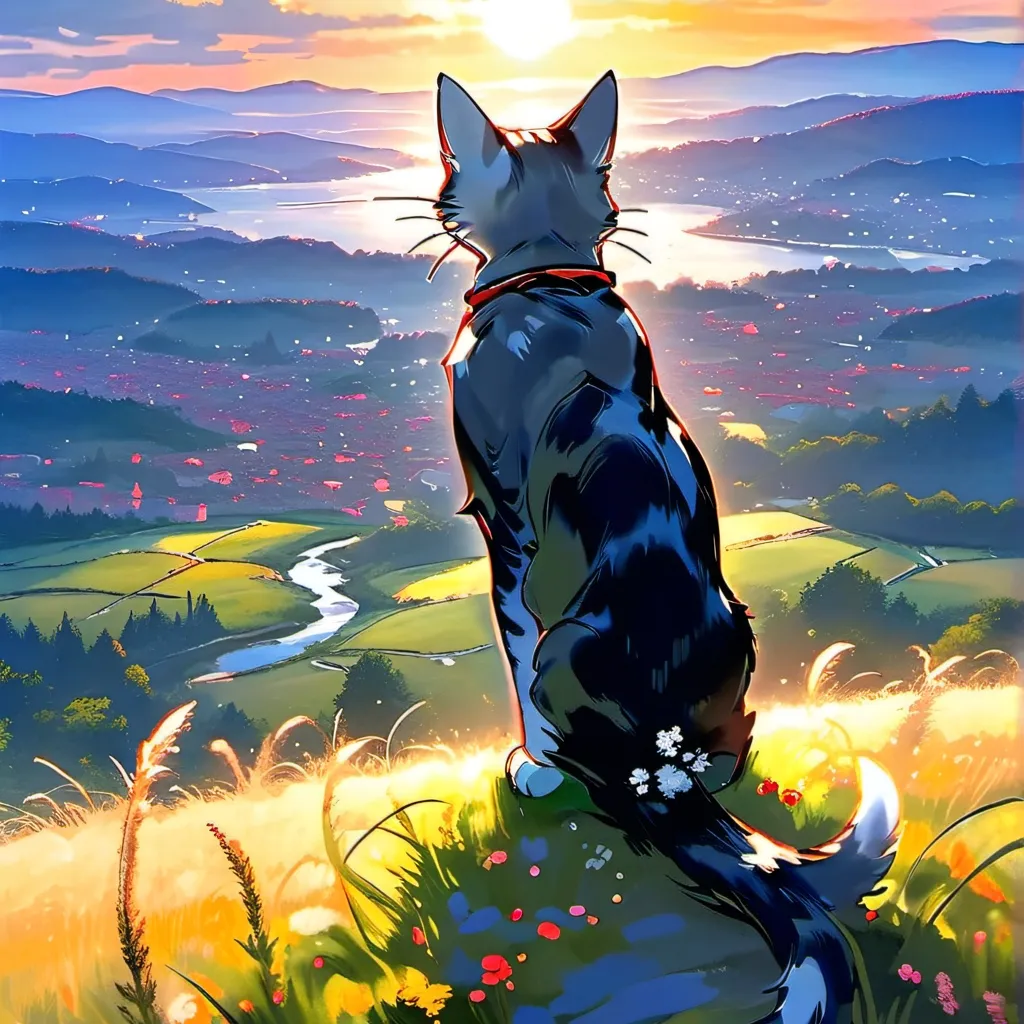 chat with ai character: cat