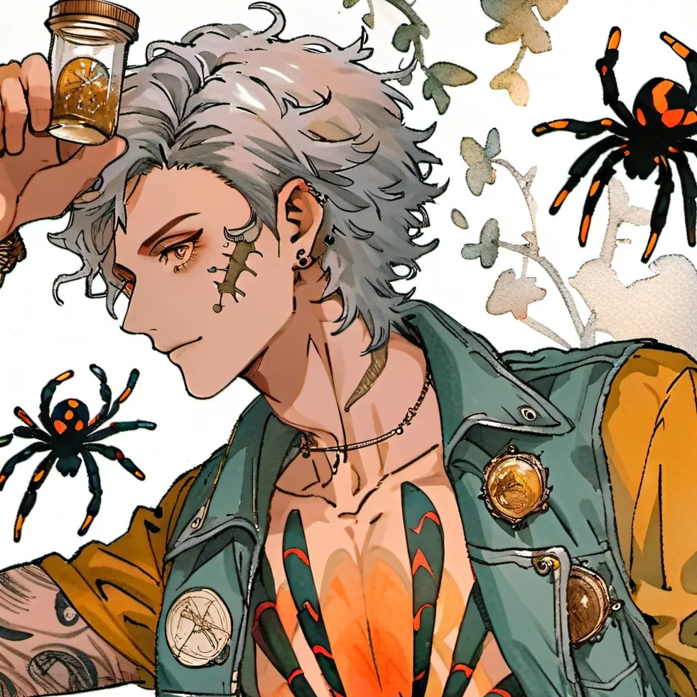 chat with ai character: 🕷️🕸️🕸️🕷️