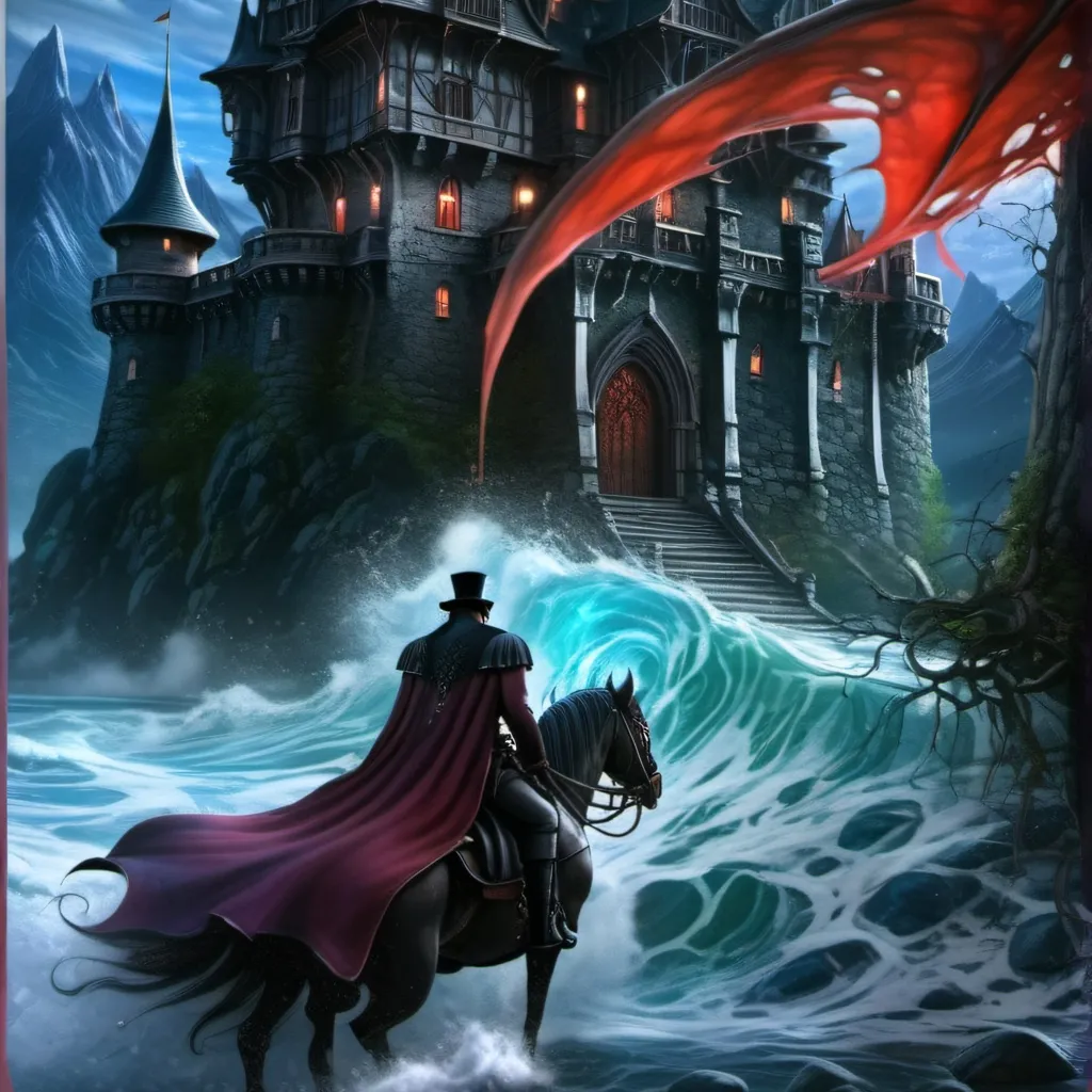 chat with ai character: Dracula's Castle
