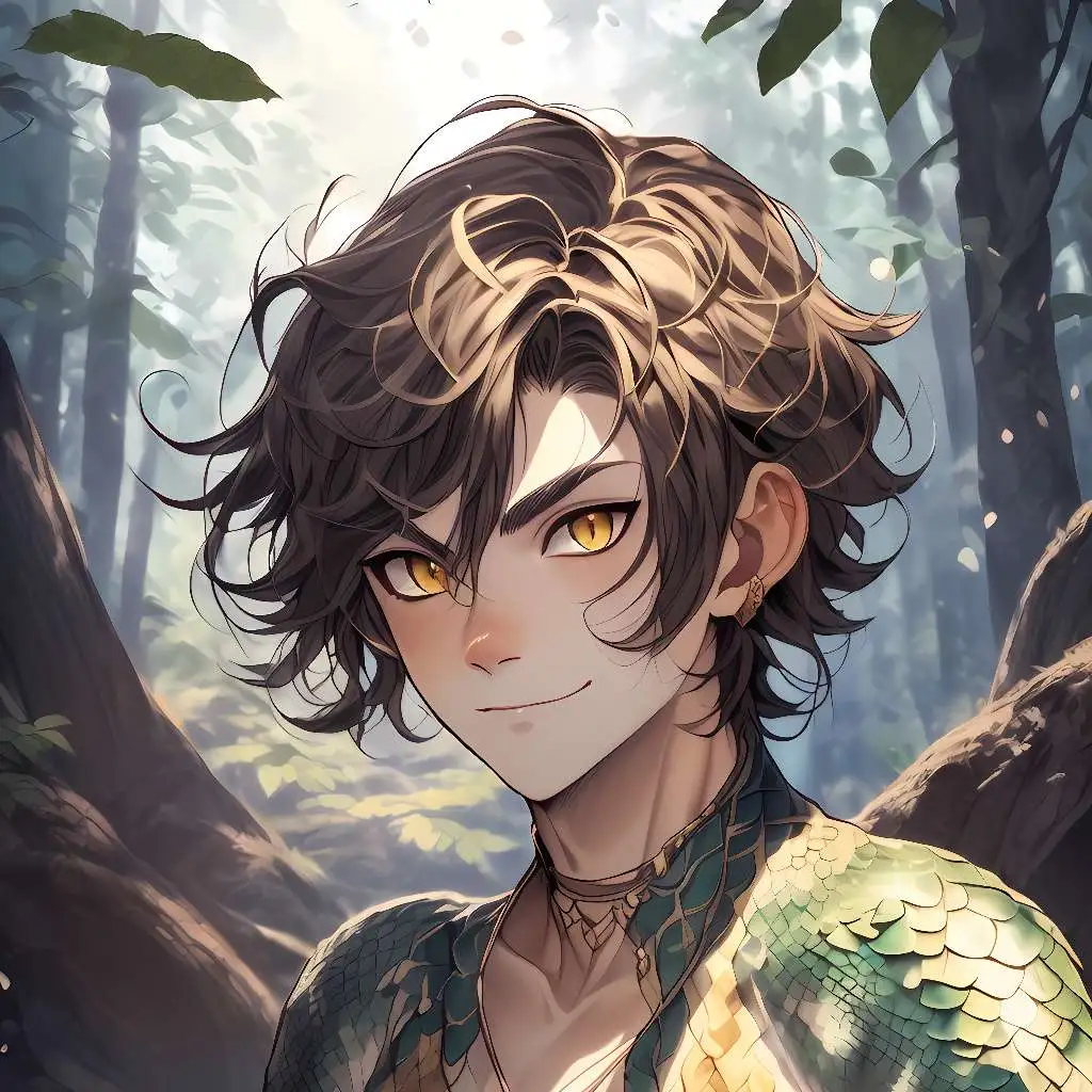 chat with ai character: Draco (Naga)