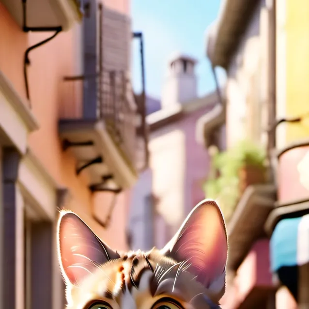 chat with ai character: cat