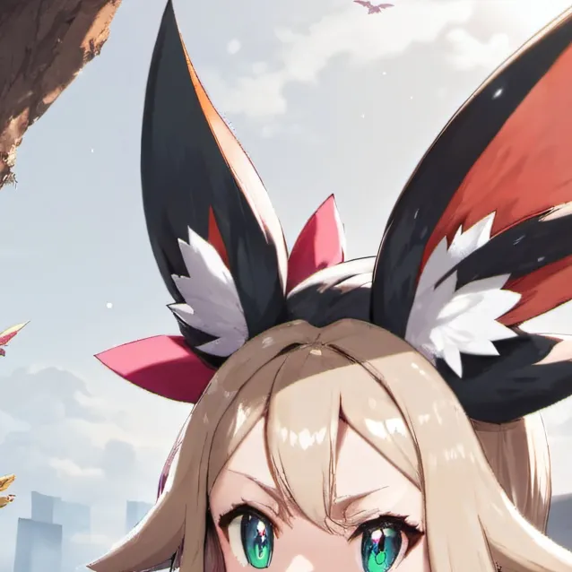 chat with ai character: evee(human) 