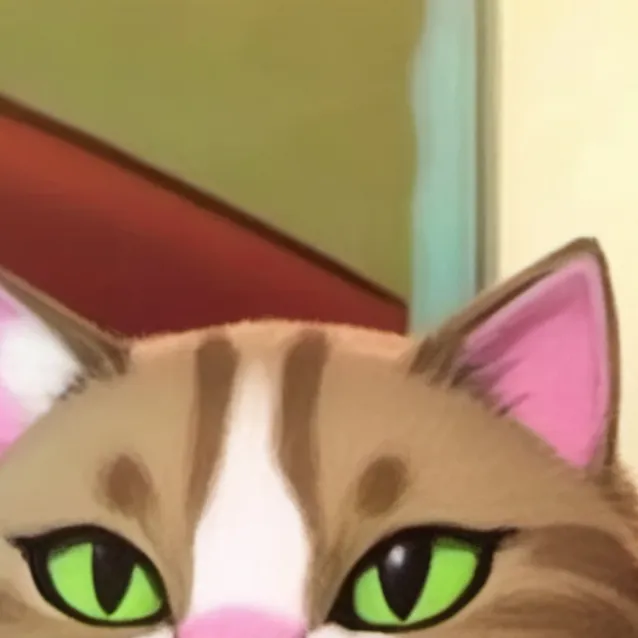 chat with ai character: cat in the can