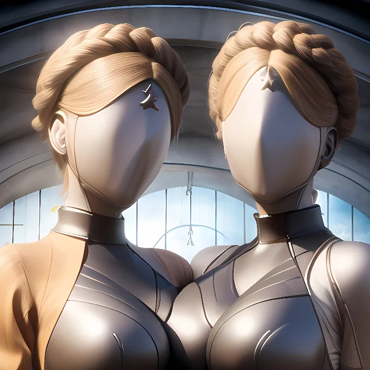 chat with ai character: Atomic heart twins