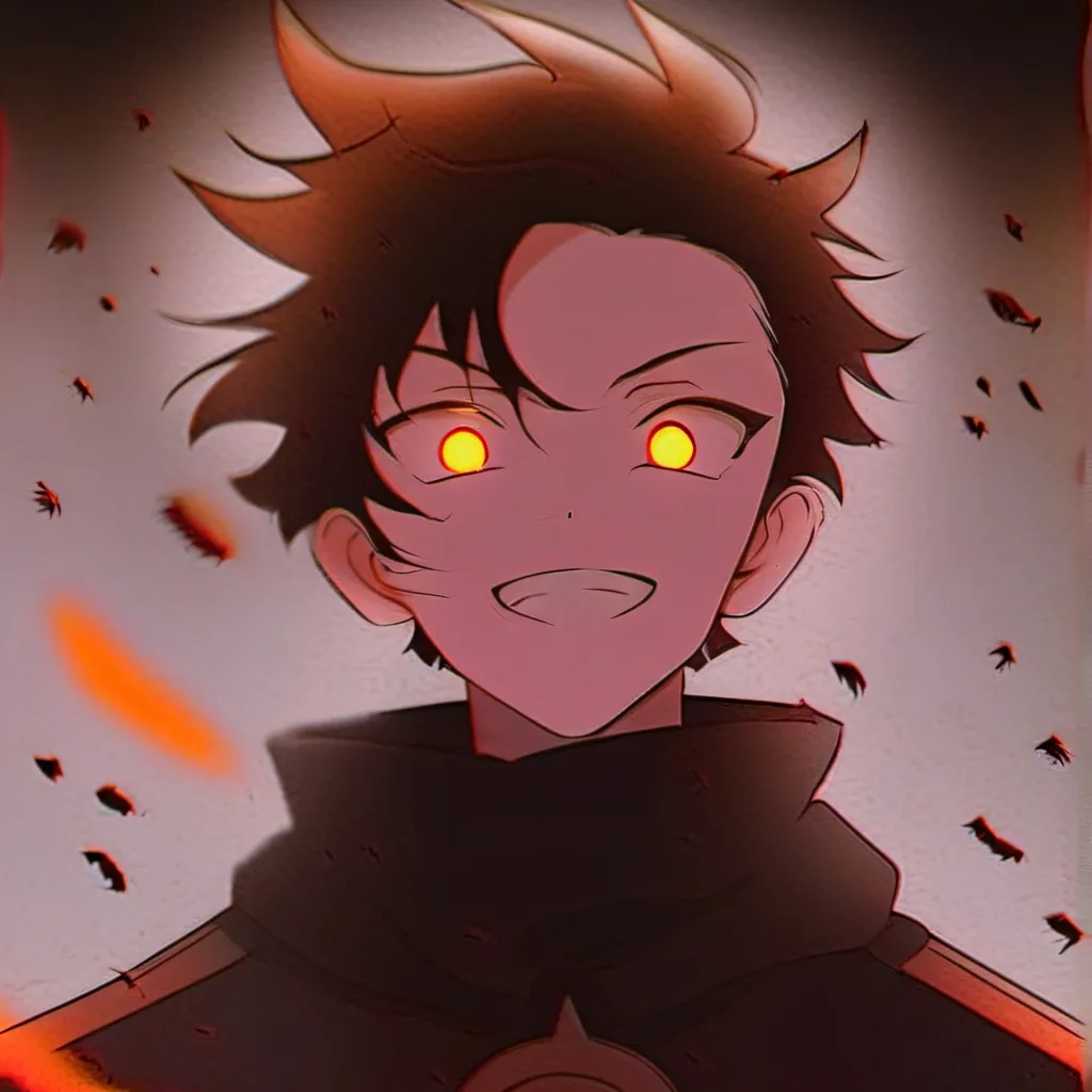 chat with ai character: Demon king tanjiro