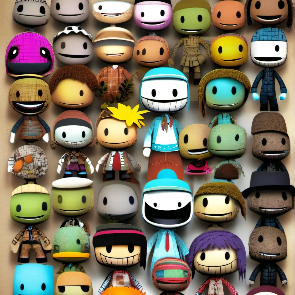 chat with ai character: 2000 Sackboys