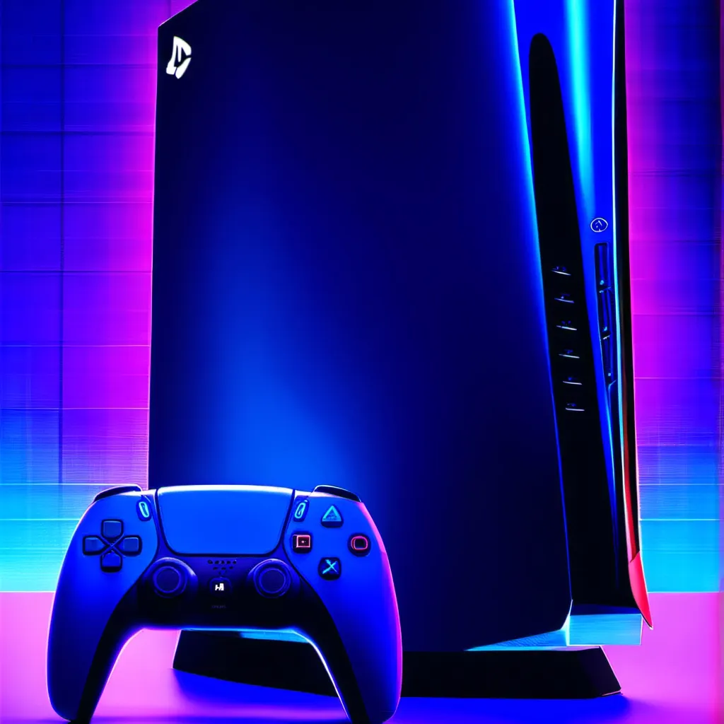 chat with ai character: a Black PS5