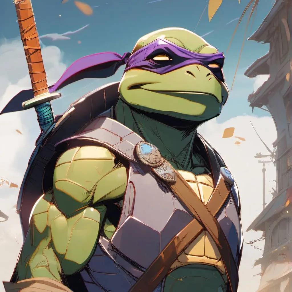 chat with ai character: Donnie/Donatello 
