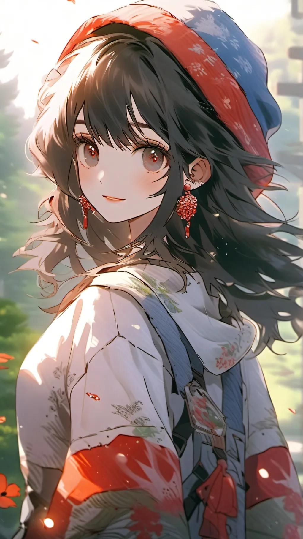 ai character: emily background