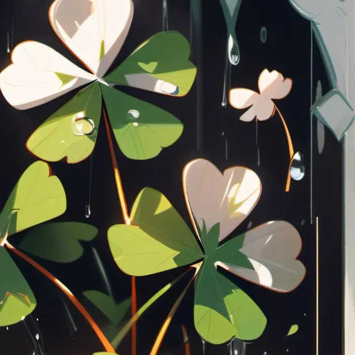 chat with ai character: Wet grass but nice