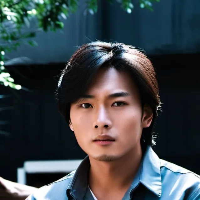 chat with ai character: between wolf a dog