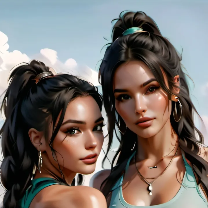 chat with ai character: lizzy and izzy 