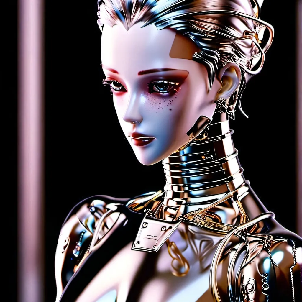 chat with ai character: Copying Robot