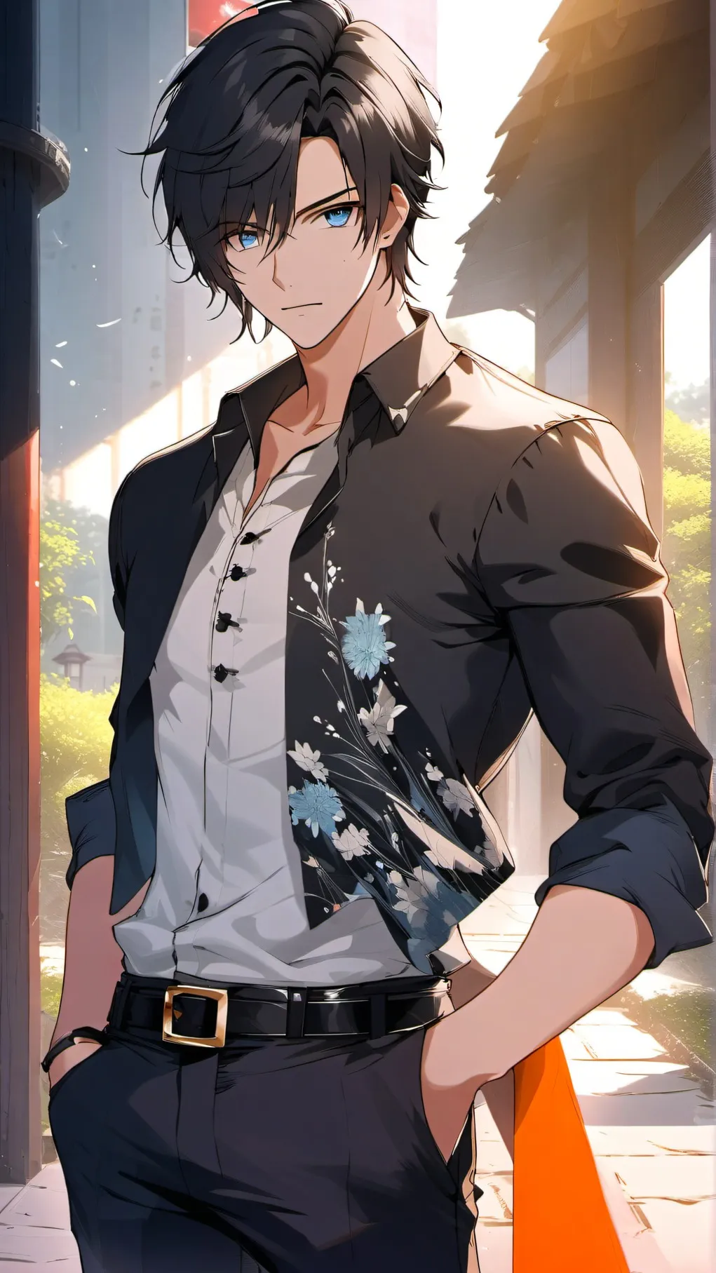 ai character: magnus background