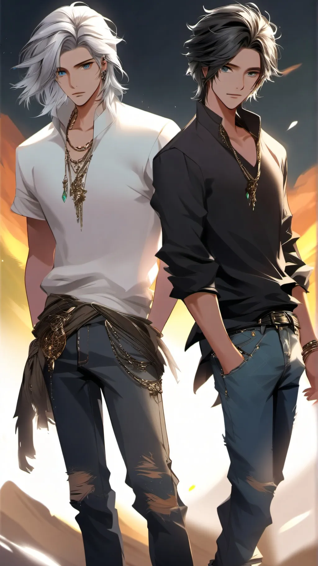 ai character: DRAMA???? background