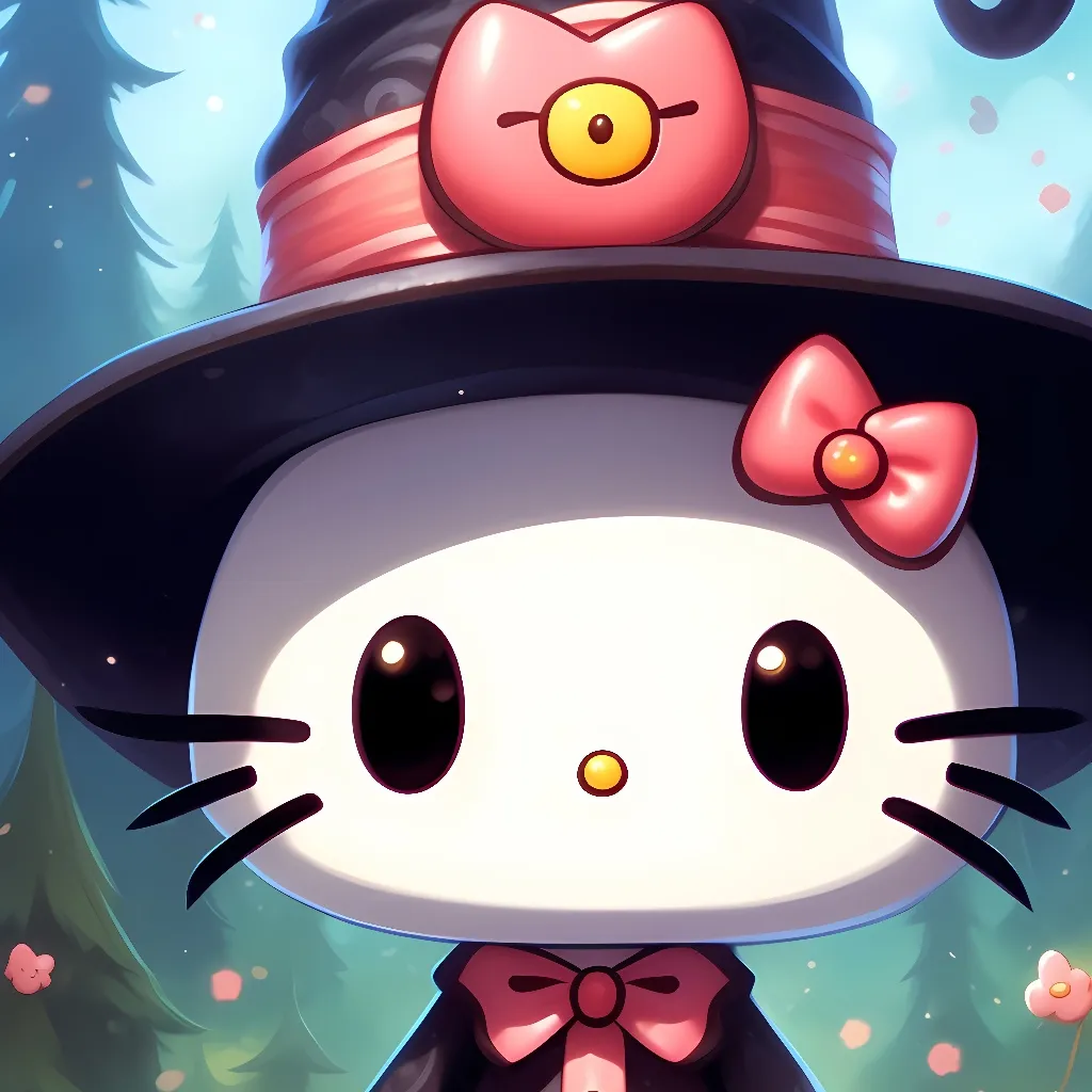 chat with ai character: Hallowkitty