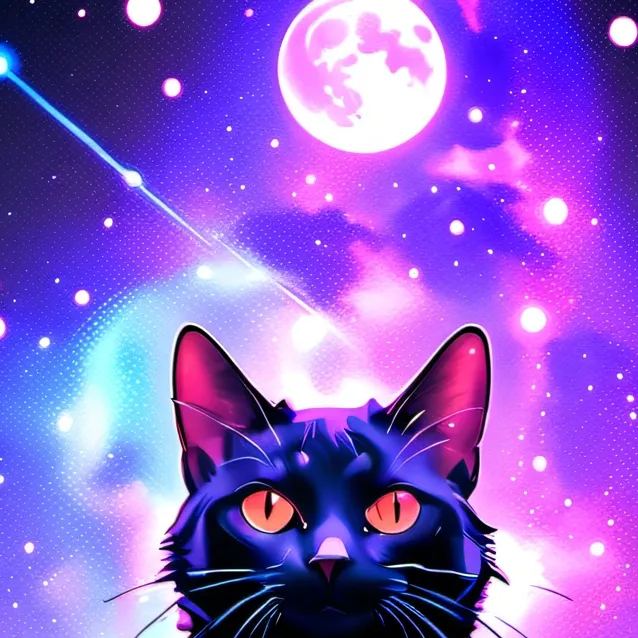 chat with ai character: luna the magic cat