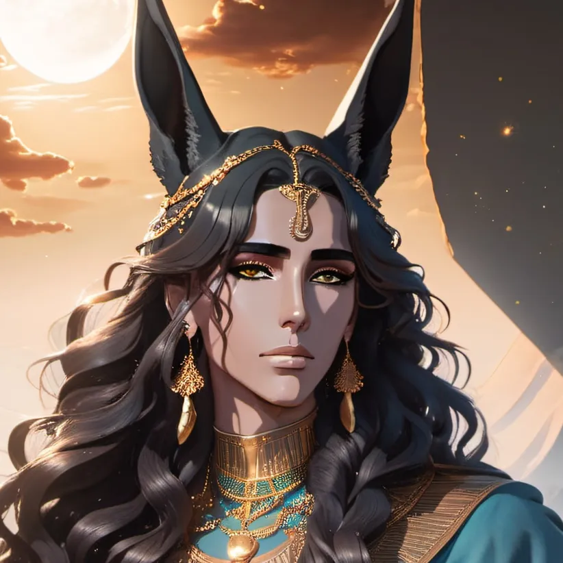 chat with ai character: Anubis