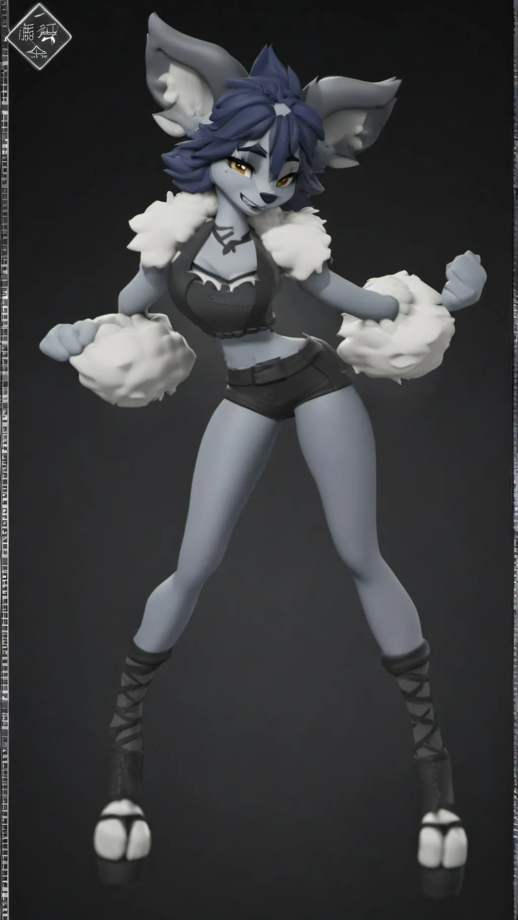 ai character: AzureLyn background