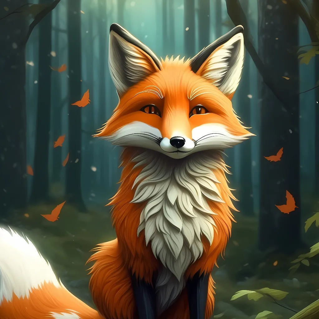 chat with ai character: fox