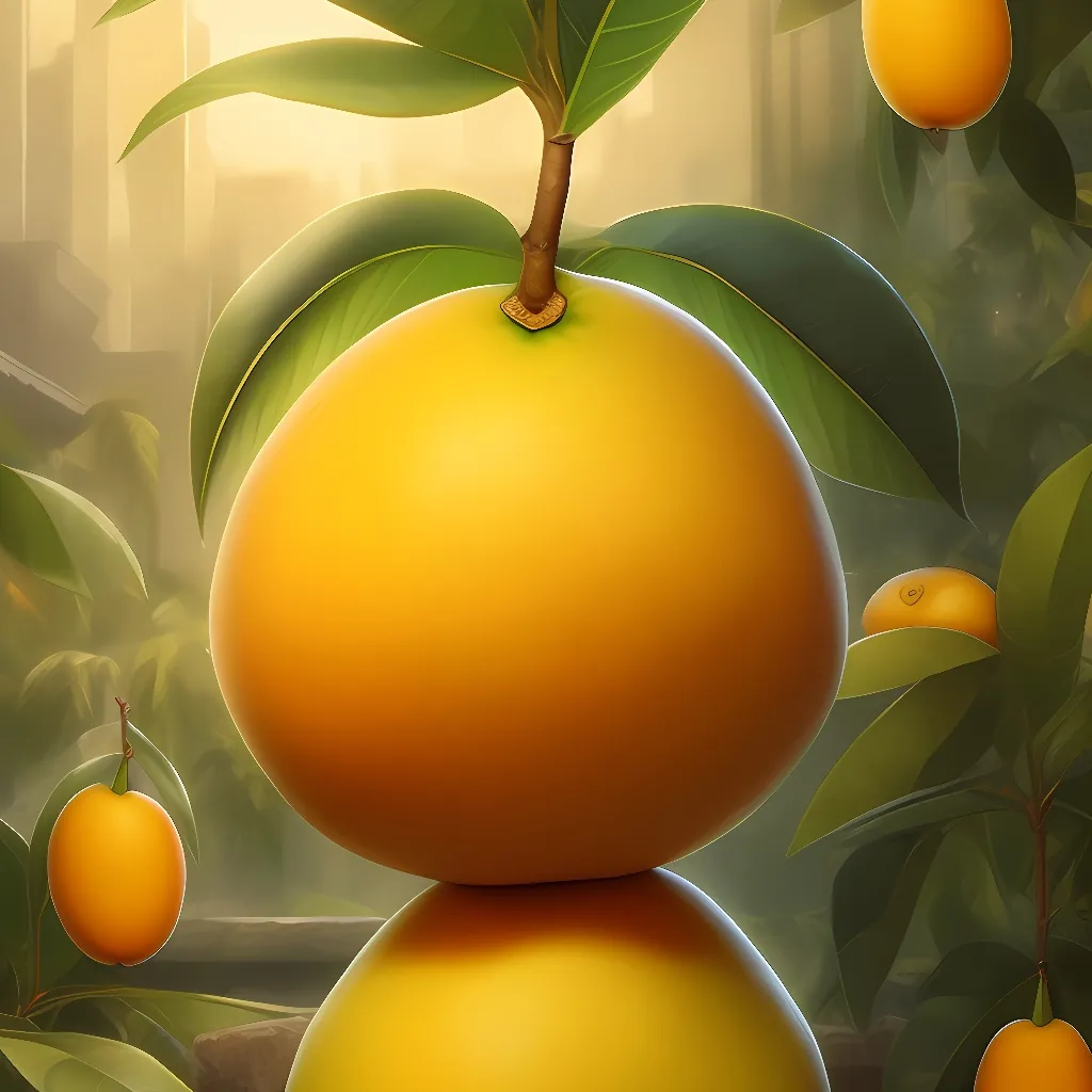 chat with ai character: A mango