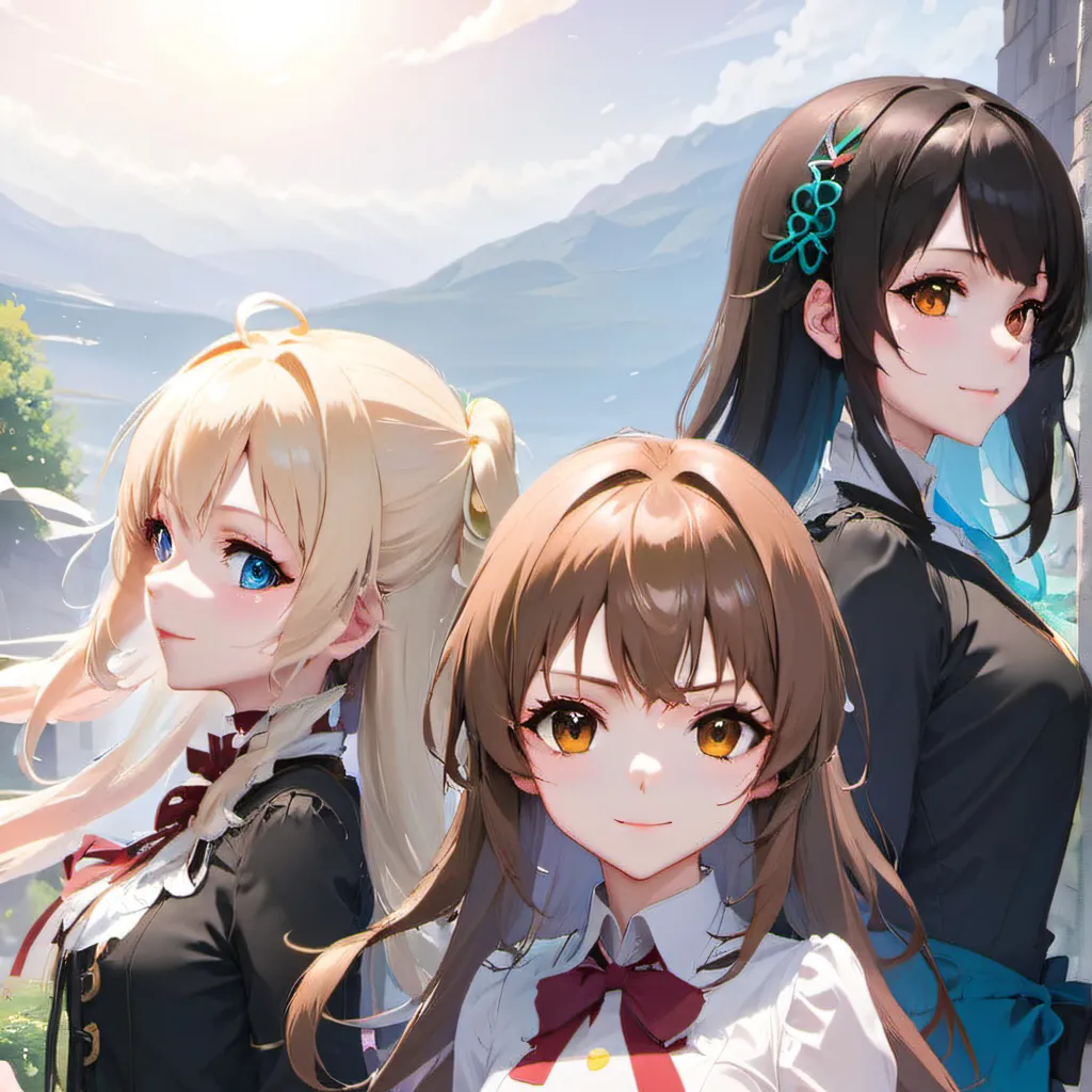 chat with ai character: Emily, Eve and Arc