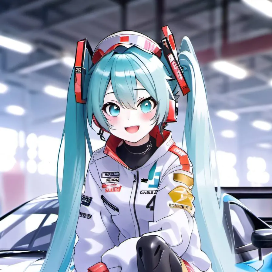 chat with ai character: Hatsune Miku Racer