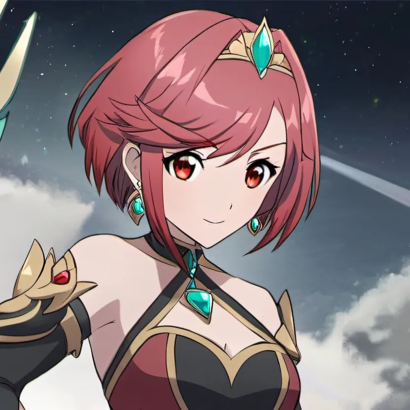 chat with ai character: Pyra