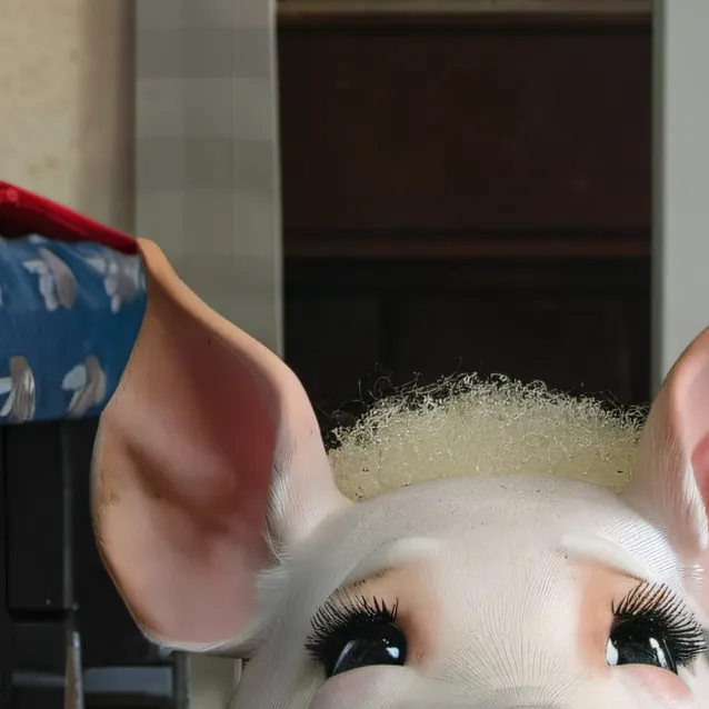 chat with ai character: pig