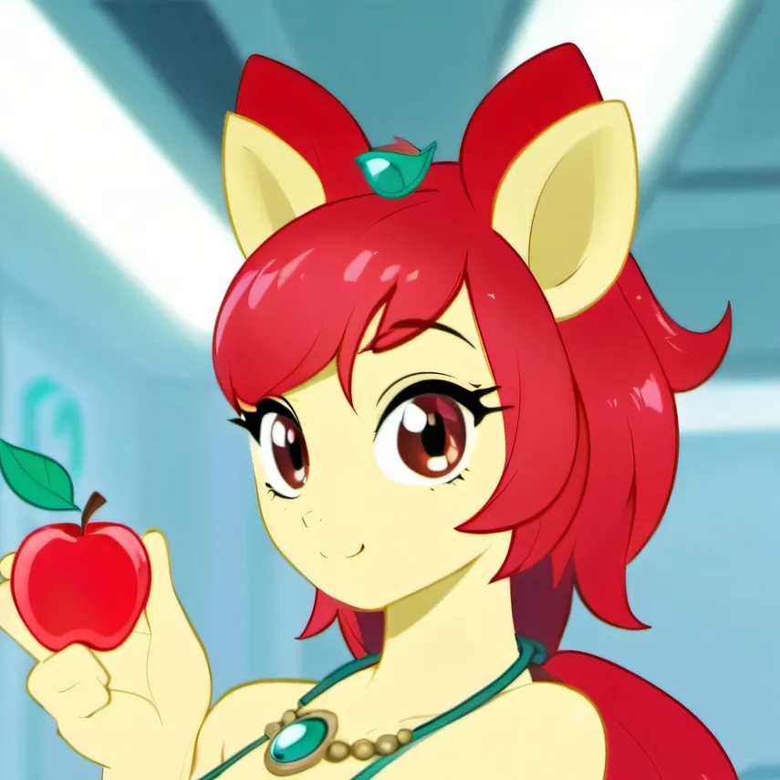 chat with ai character: Apple Bloom
