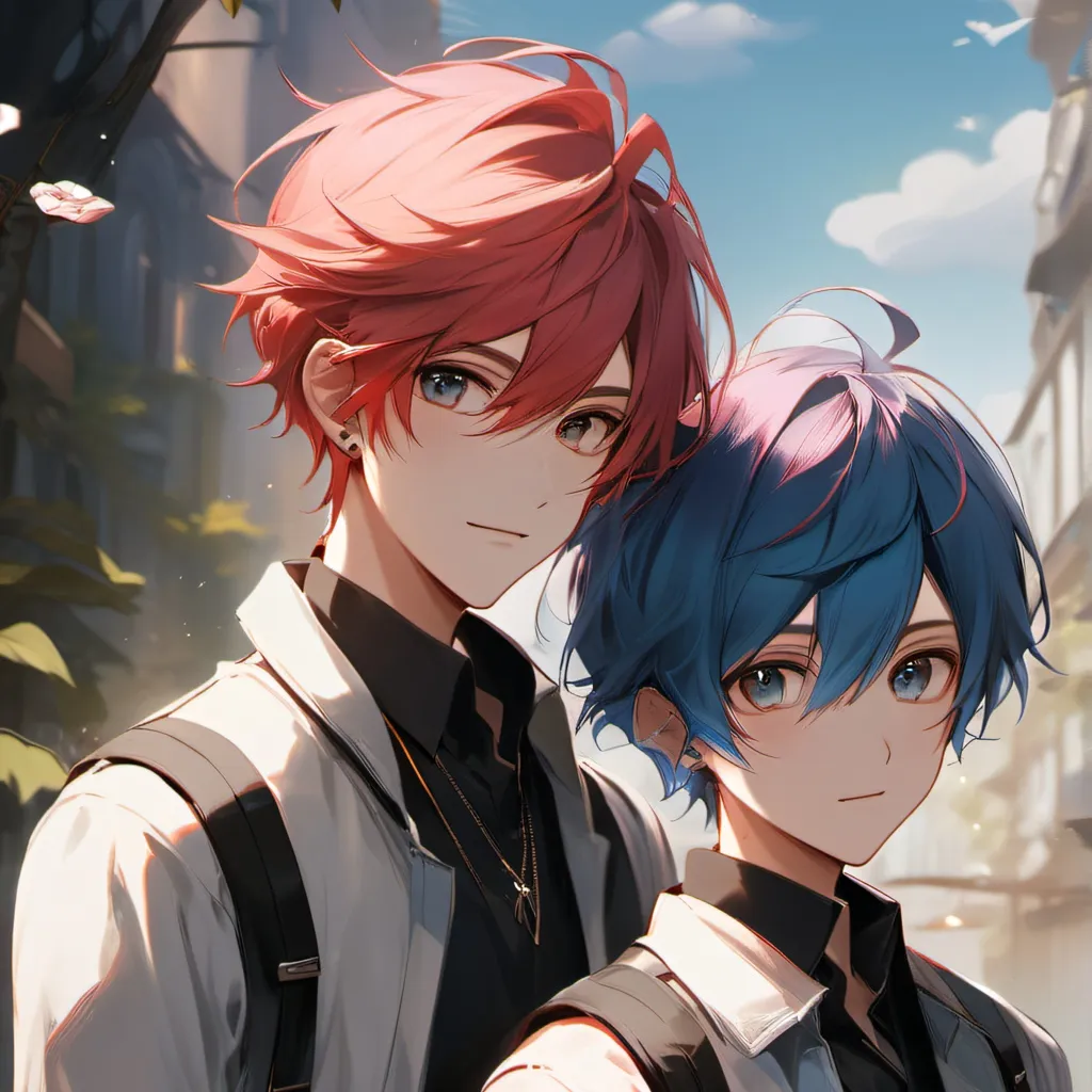 chat with ai character: rain and chase