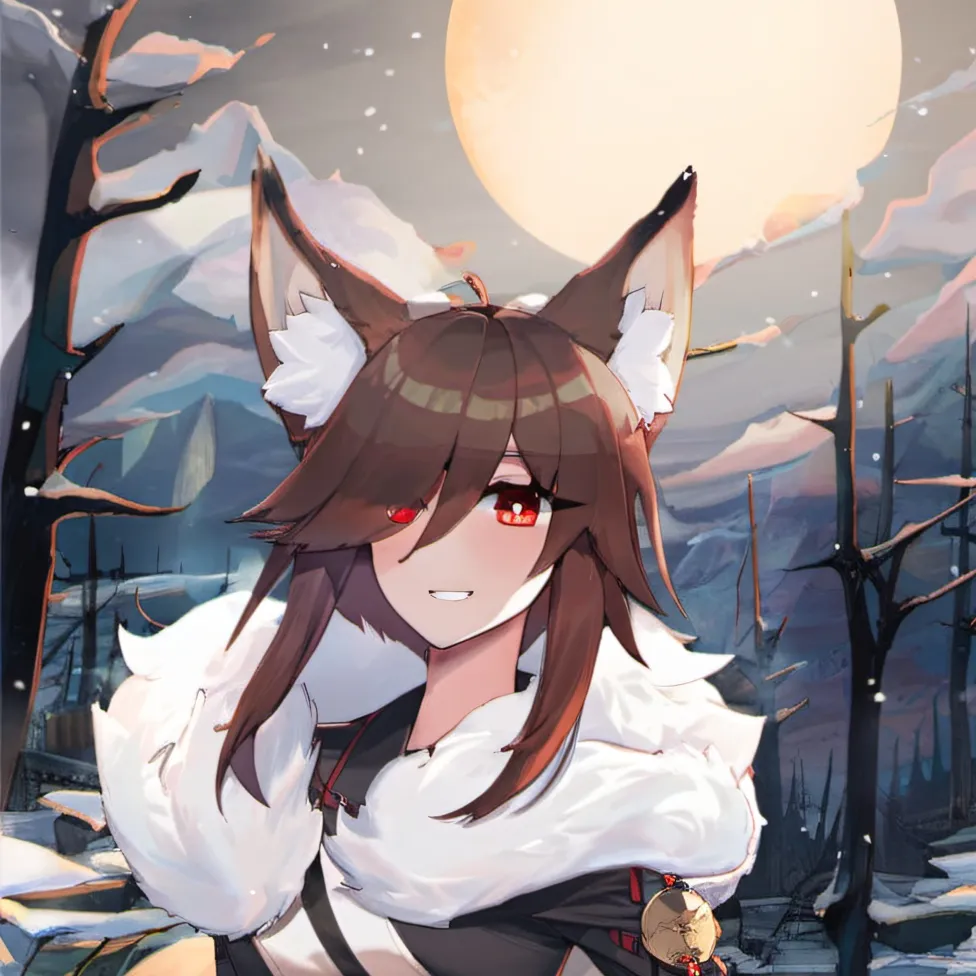 chat with ai character: snowy