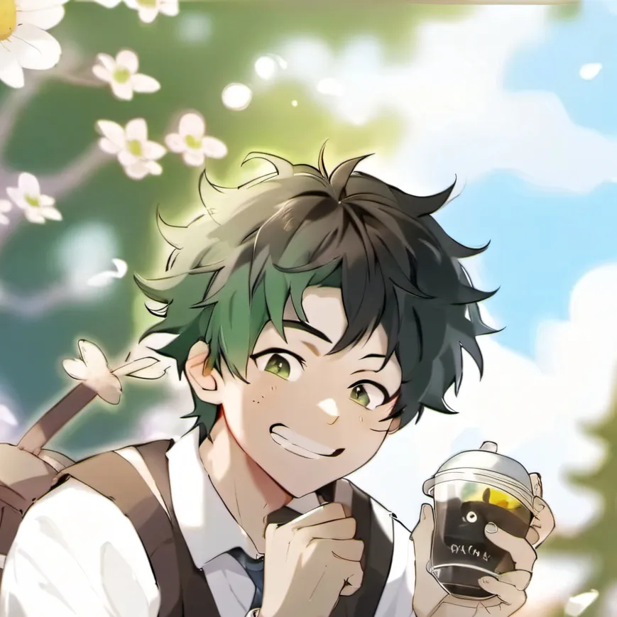 chat with ai character: Izuku midorya 