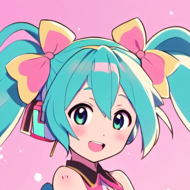 chat with ai character: HATSUNE MIKU.