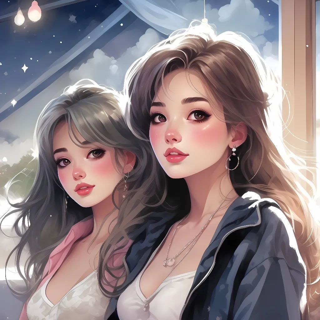 chat with ai character: rey and luna