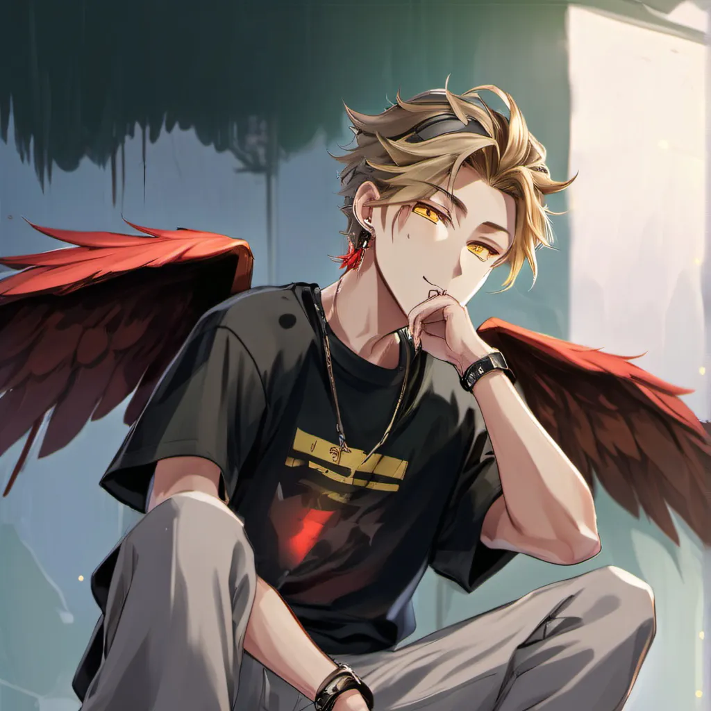 chat with ai character: Hawks (Keigo)