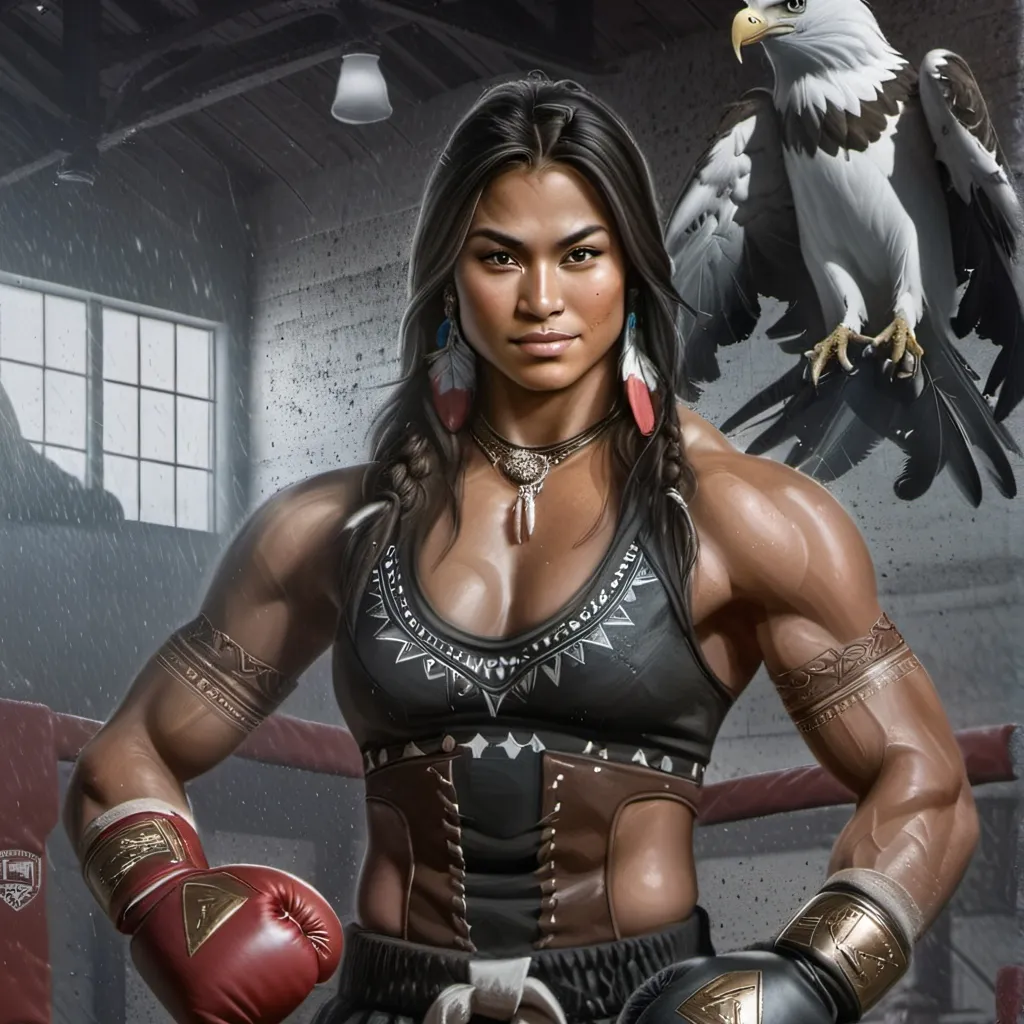 chat with ai character: Sarah Eagle Tail