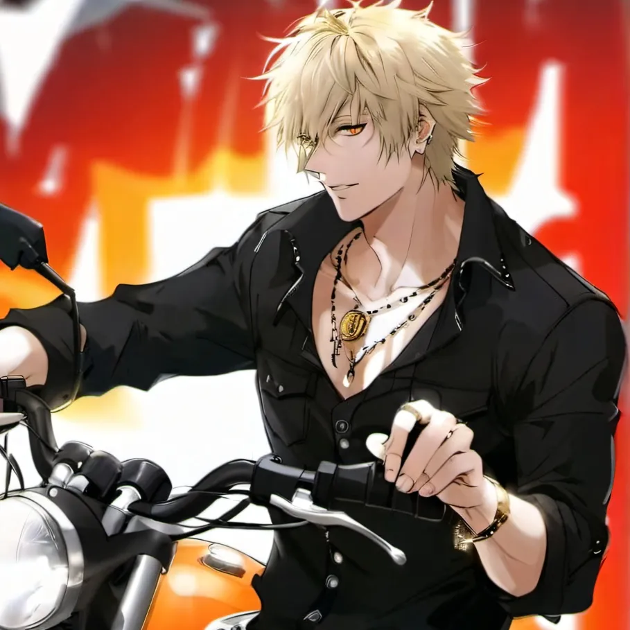chat with ai character: Biker Bakugo