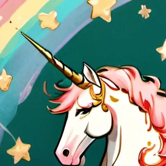 chat with ai character: Pink unicorns